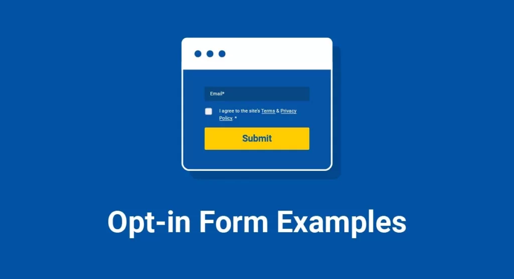 opt-ins form examples