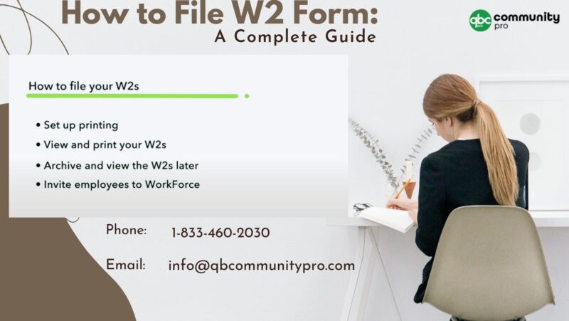 A girl siting on the chair and writing a complete guide of how to file w2 forms.
